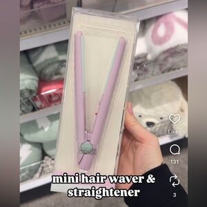 Purple Mini Flat Iron NEW